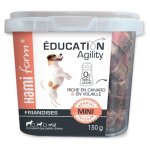 Hamiform - friandises ducation agility mini au canard et volaille pour petit chien - 150g