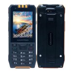 Hamtod h6 t�l�phone portable robuste 4g s�nior 3go + 32go 2. 83 3000mah 2. 83 sos android 11 whatsapp ...