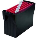 Bote  dossiers suspendus - han - 1900 - 13 - capacit 20 dossiers - noir - dimensions 390x260x150mm ...