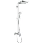 Colonne de douche showerpipe crometta e 240 1 jet avec mitigeur mcanique chrom hansgrohe