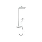 Hansgrohe colonne de douche raindance e 360 1jet avec mitigeur thermostatique chrom 27112000