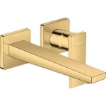 Hansgrohe mitigeur de lavabo encastr mural bec 225mm poigne manette bonde  coulement libre aspect ...