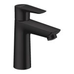 Hansgrohe - talis e mitigeur de lavabo 110 sans tirette ni vidage noir mat (71712670)