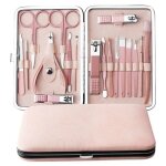 Haopyou - kit de beaut professionnel coupe ongle professionnel coupe cuticule acier inoxydable - trousse ...