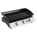 Plancha au gaz séville - 3 brûleurs 75kw Plancha au gaz séville - 3 brûleurs 75kw
