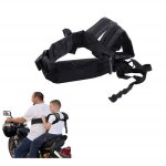 Harnais de ceinture de sécurité réglable pour enfants - scooter - moto (noir) Harnais de ceinture de sécurité réglable pour enfants - scooter - moto (noir)