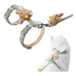 Harnais et laisse pour chat - noname - r�glable - l�ger - anti - fuite - vert