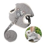 Harnais pour lapin - accessoires lapin - r�glable - confort respirant - anti - �vasion - petit animal ...