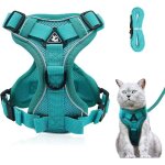 Harnais r�glable anti - �clatement pour chat avec laisse - harnais souple pour chat - harnais de poitrine ...