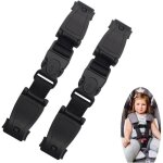 Harnais de securite 2pcs chest clip de ceinture de s�curit� voiture enfant pince harnais si�ge auto sangle ...
