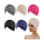 Harnais de tetelot de5turbans pr� - nou�s pour femmebonnets chimio confortables pour perte de cheveuxchapeaux ...