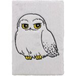 Carnet a5 - harry potter - hedwig fluffy premium - couverture blanche - papier de qualit - rglure unie ...