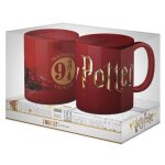 Mug - harry potter - pack 2 - logo - hogwarts express - rouge