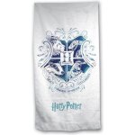 Serviette de plage - harry potter - 100% coton - 70x140cm - lavable - couleur blanc