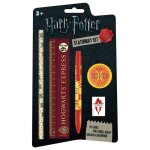 Set de papeterie harry potter - enfant - accessoires de bureau - thme magique - idal pour les fans