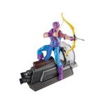 Hasbro - avengers marvel legends - figurine hawkeye with sky - cycle 15 cm