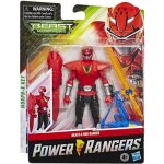 Hasbro - power rangers - beast - x red ranger figurine articule rouge 15 cms
