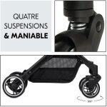 Hauck - poussette compacte - travel n care - 4 roues - pliage à 1 main - simba Hauck - poussette compacte - travel n care - 4 roues - pliage à 1 main - simba