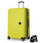 Hauptstadtkoffer mitte ? grande valise rigide tsa 4 roulettes bagage en soute avec extension de 8 cm ...