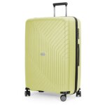 Hauptstadtkoffer txl - grande valise rigide tsa 4 roulettes 76cm 120 litres citron vert