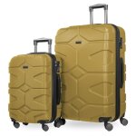 Hauptstadtkoffer x - k�lln ? set de 2 valises ensemble trolley tsa valises � roulettes (s & l) or automnal ...