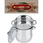 Haussmann héritage® - 3 piéce couscoussiers inox - tous feux dont induction - hm - 0827(6l / 20cm) Haussmann héritage® - 3 piéce couscoussiers inox - tous feux dont induction - hm - 0827(6l / 20cm)