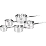 Haussmann hritage - 5 pices casseroles inox professionnel - tous feux dont induction - hm - 0516