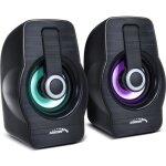 Haut - parleurs pour ordinateurs portables enceintes usb 2. 0 audiocore ac855 noir Haut - parleurs pour ordinateurs portables enceintes usb 2. 0 audiocore ac855 noir