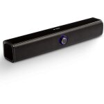 Haut parleur pc bluetooth barre de son mini enceinte pc 20w haut parleur portable pour ordinateur pc ...