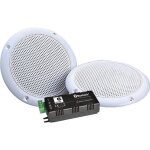 Haut - parleur encastrable - waterproof - 80w - bluetooth - compatible google home - amplifié Haut - parleur encastrable - waterproof - 80w - bluetooth - compatible google home - amplifié