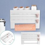 Haute qualit� - 3 en 1 cuisine distributeur de rouleau support de papier film dabs cuisine d�coupe facile ...