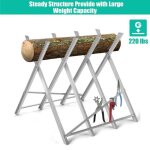 Haute qualit chevalet  bches supports de bois chevalet de trononnage pliable en acier - 80x84x80 ...