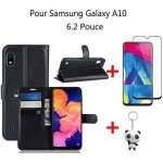 Haute qualité housse galaxy a10 luxe Étui à rabat housse + hd verre trempé samsung galaxy a10 protection ... Haute qualité housse galaxy a10 luxe Étui à rabat housse + hd verre trempé samsung galaxy a10 protection ...