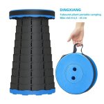 Haute qualit�!!! tabouret pliant portable camping - pour la p�che au camping en plein air - bleu ciel ...