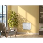 Haverland 1000w radiateur lectrique  inertie cramique medusa - 10 - chaleur douce - fil pilote 6 ordres ...