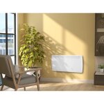 Haverland 2000w radiateur lectrique  inertie cramique medusa - 20 - chaleur douce - fil pilote 6 ordres ...