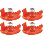 Hawuj 4pcs spool caps + 4pcs springs pi�ces de rechange accessoires compatibles avec les coupe - bordures ...