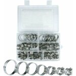 Hawuj collier de serrage inox 60 pi�ces ? 8 - 38mm (7 tailles) ? pour lave - linge / piscine / plomberie ...
