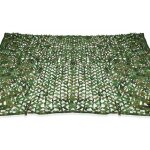 Hawuj voile dombrage rectangulaire 3x5m - treillis camouflage vert pour jardin / terrasse
