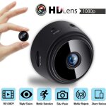 Mini camra sans fil wifi hd 1080p - vision nocturne - dtection de mouvement - sport spy - noir