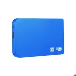 Hdd 2. 5 usb 3. 0 disque dur externe mobile portable stockage 2to 2tb bleu 12 * 7 * 1cm avec pochette ...