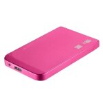 Hdd 2. 5 usb 3. 0 disque dur externe mobile portable stockage 2to 2tb rouge 12 * 7 * 1cm avec pochette ...
