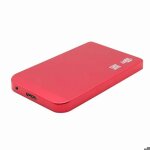 Hdd 2. 5 usb 3. 0 disque dur externe mobile portable stockage 2to 2tb rouge 12 * 7 * 1cm avec pochette ...