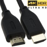 Hdmi 20 haute vitesse cble pour led oled qled tv 4k hdr ethernet plaqus or 2 m