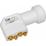 Hdsat hd404 lnb quad full hd 4k tête parabole 4 sorties 01db compatible astra eutelsat Hdsat hd404 lnb quad full hd 4k tête parabole 4 sorties 01db compatible astra eutelsat
