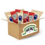 Heinz assortiment de 60 sticks individuels de sauce mayonnaise / ketchup id�al pour la restauration et ...
