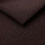 Tissu au mètre - mona - polyester - marron foncé - certifié oeko - tex Tissu au mètre - mona - polyester - marron foncé - certifié oeko - tex