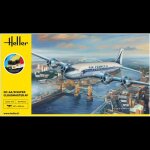 Heller - maquette avion starter kit dc - 6a / b super cloudmaster af heller56315 1:72 - ref : 14588 Heller - maquette avion starter kit dc - 6a / b super cloudmaster af heller56315 1:72 - ref : 14588