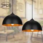 Hengda 2x suspension industrielle vintage suspension luminaire design luminaire plafonnier salon salle ...