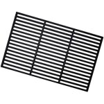 Hengda grille en fonte grille �maill�e accessoires grill pour barbecue 28 x 42 cm noir